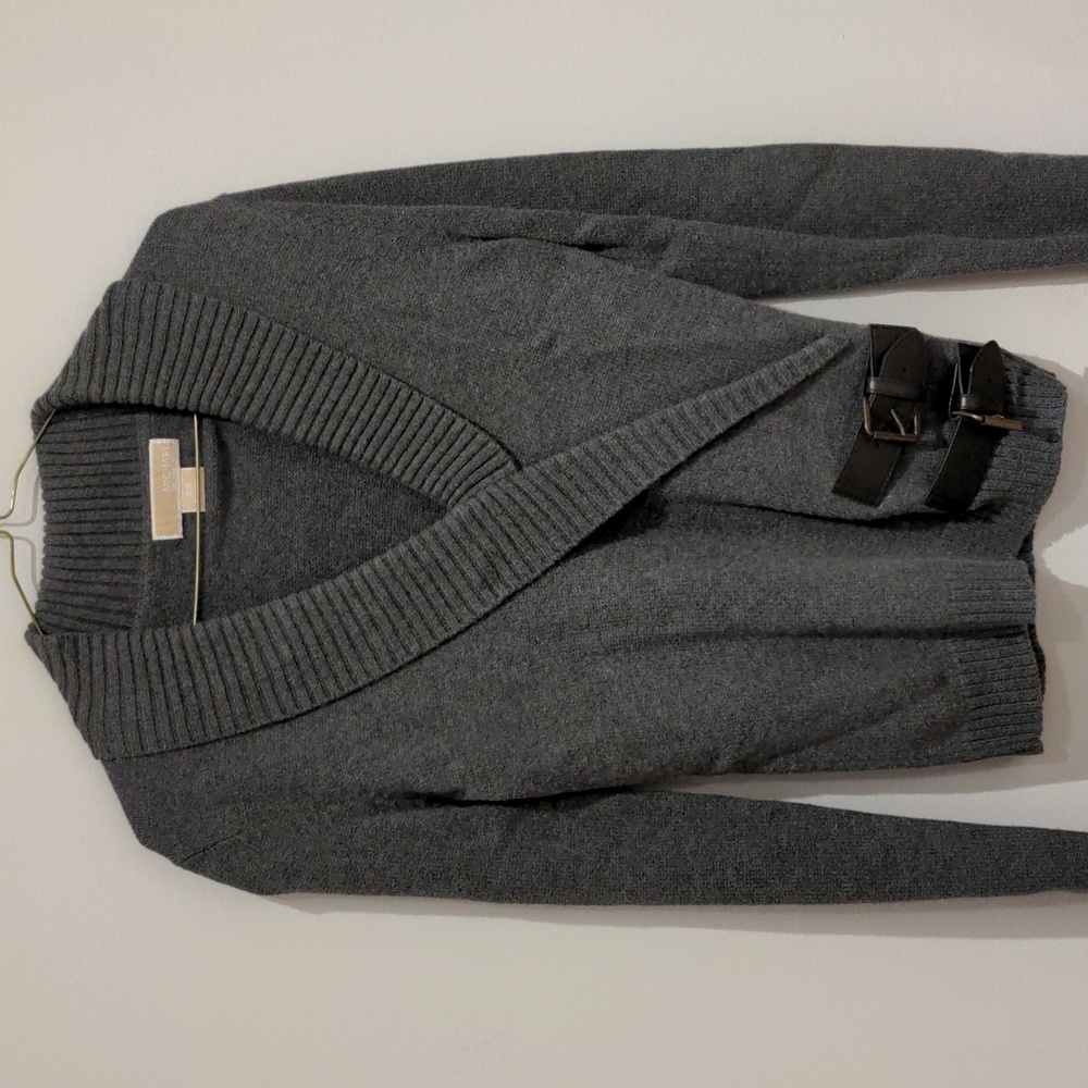 Michael Michael Kors Wool Cotton Grey Sweater Size XS